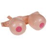 Generique Set de 2 Poitrines Gonflables INFLATABLE BOOBS